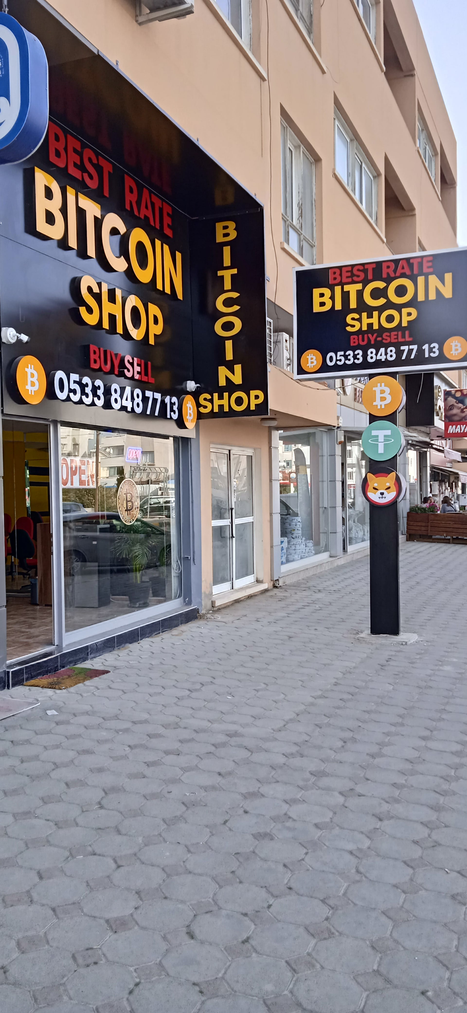 best rate bitcoin shop is located in k.kaymakli