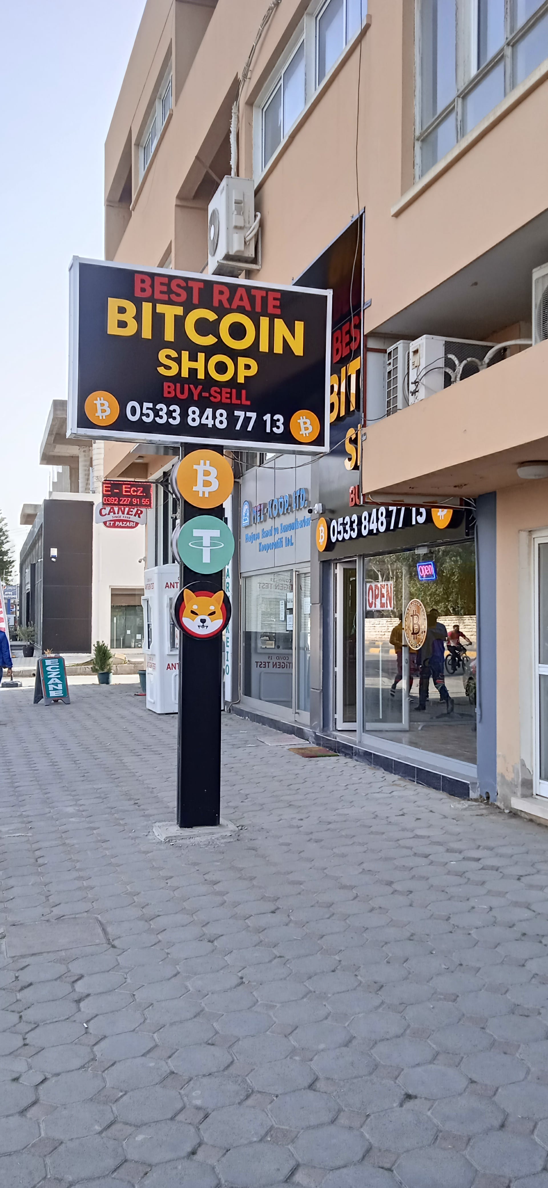 best rate bitcoin shop storefront